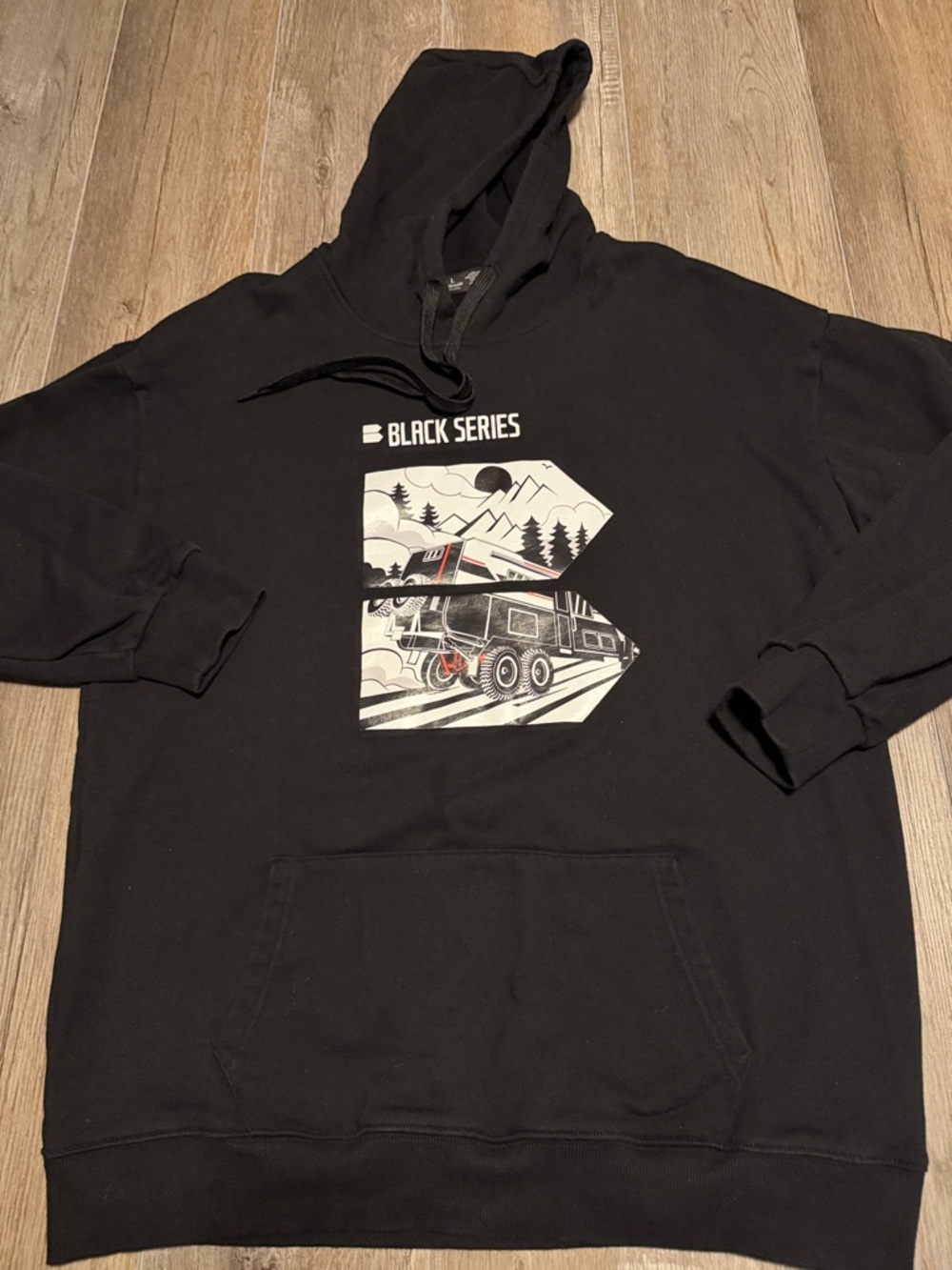 Black Series Graphic Hoodie